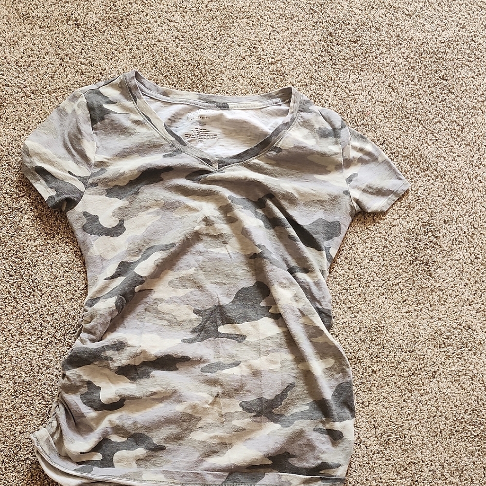a:glow Camo Short Sleeve Tee